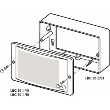 Hộp đỡ loa dương tường bosch LBC3012/01